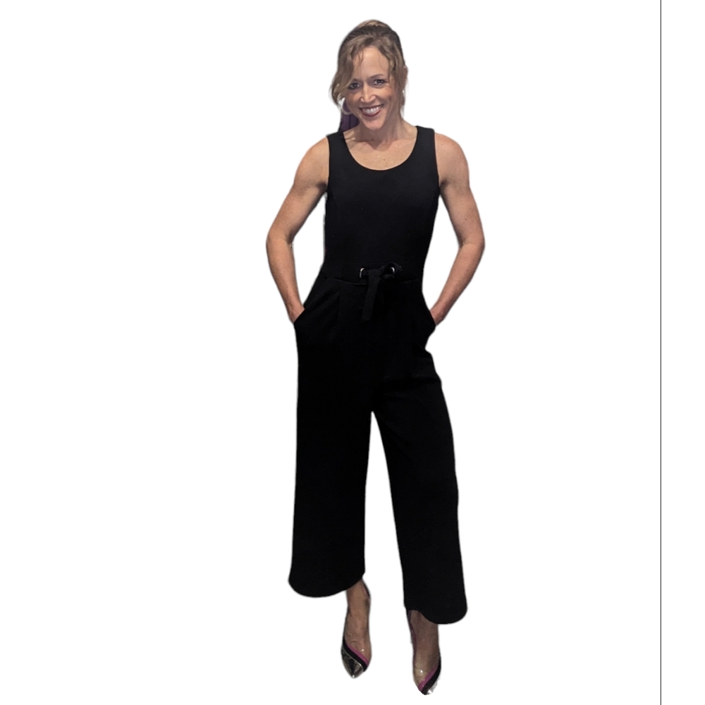 Rachel Zoe Jumpsuit Womens Size 2 Quiet Luxury Classic Effortless Party Cocktail